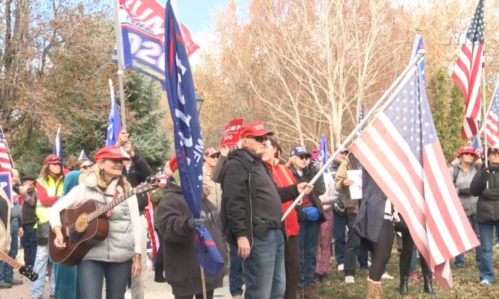‘Stop the Steal’ Rally in Carson City, Nevada