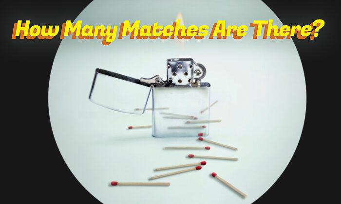 Can You Tell How Many Matchsticks Are in the Picture? How Sharp Are Your Observation Skills?