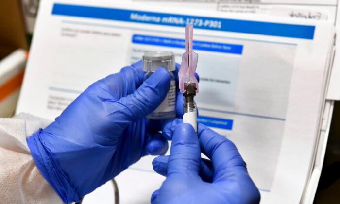 Moderna Says CCP Virus Vaccine Nearly 95 Percent Effective