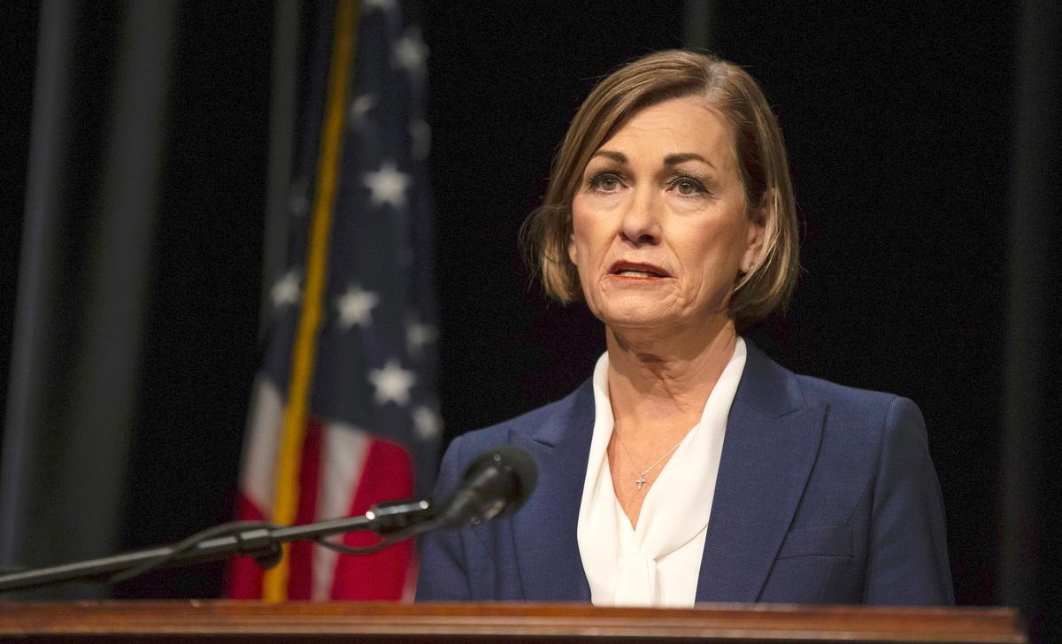 In Reversal, Iowa Governor Issues Statewide Mask Mandate as Hospitalizations Climb