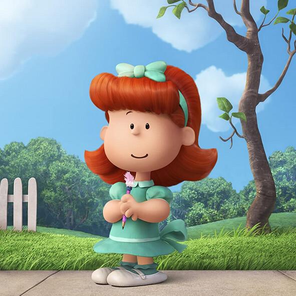 It's ever so slightly sacrilegious that the little red-haired girl is actually depicted. She was heretofore never shown. The spell is broken in "The Peanuts Movie." (Twentieth Century Fox Film Corporation)