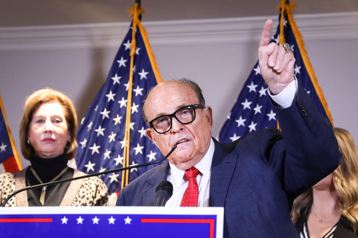 Giuliani Promises a 'Mountain' of Evidence, Only a 'Small Amount' Revealed So Far