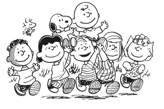 The original Peanuts gang.