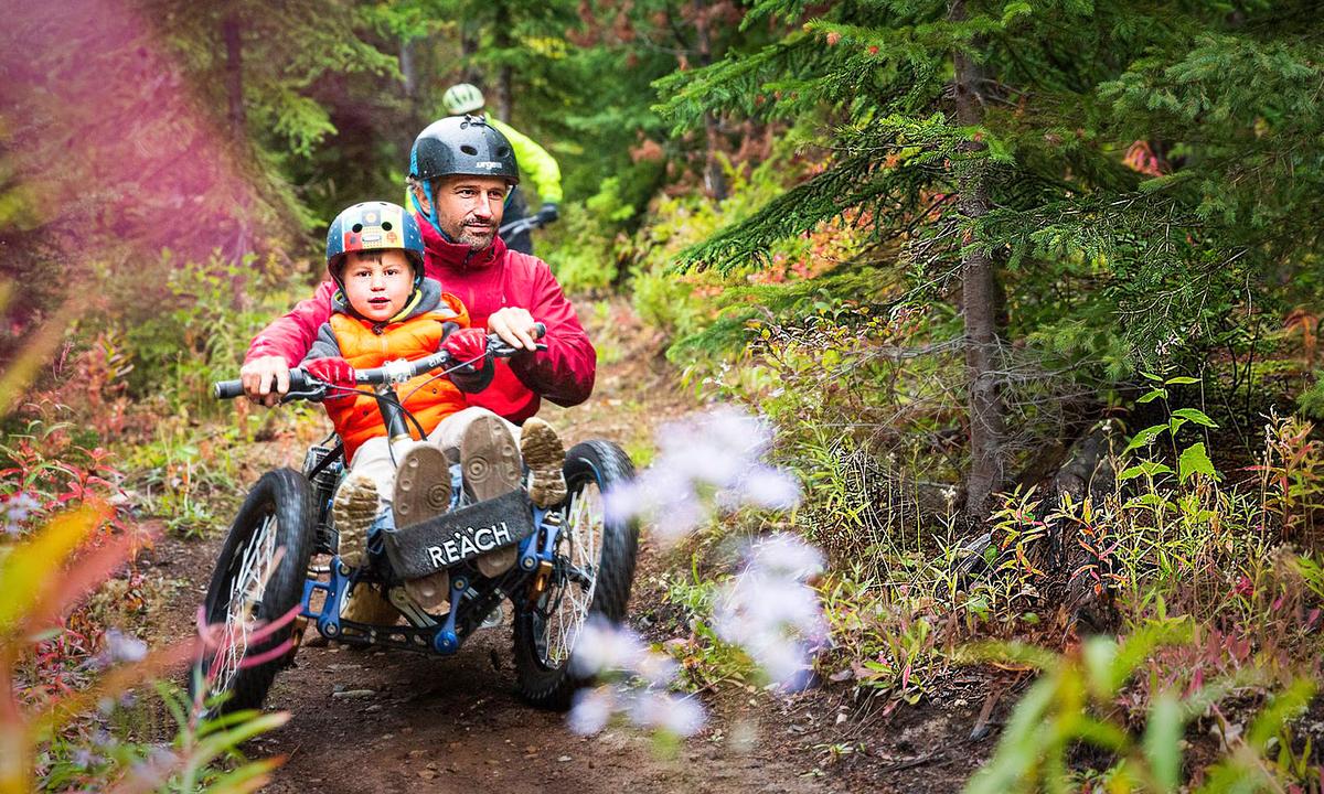 Thrill-Seeker Who Broke His Back Snowboarding Designs Cutting-Edge Mountain Bike for Paraplegics
