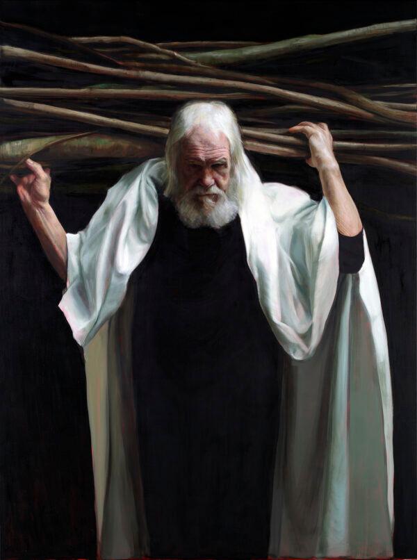 "Abraham," 2016, by Egbert Modderman. Oil on canvas; 78 3/4 inches by 59 inches. (Courtesy of Egbert Modderman)