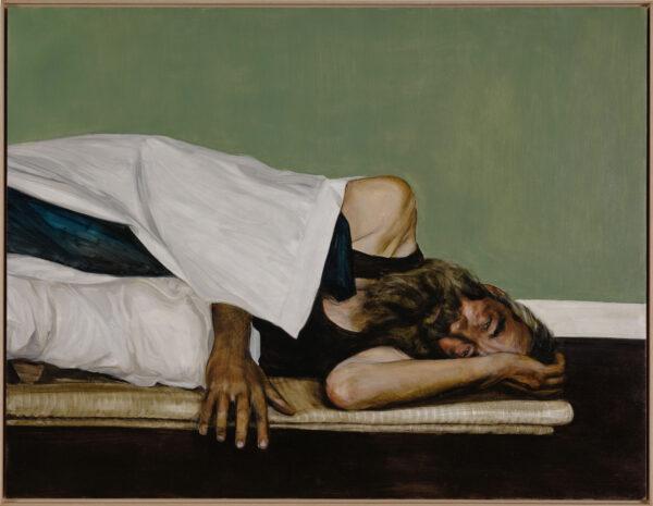 "Restless," 2019, by Egbert Modderman. Oil on panel; 27 1/2 inches by 43 1/4 inches. (Courtesy of Egbert Modderman)
