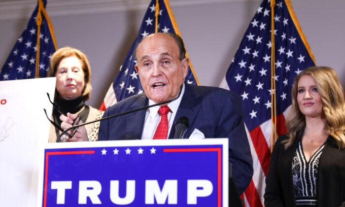 Giuliani: Trump Team Will Use ‘Different Strategy,’ Focus on Voting Machines