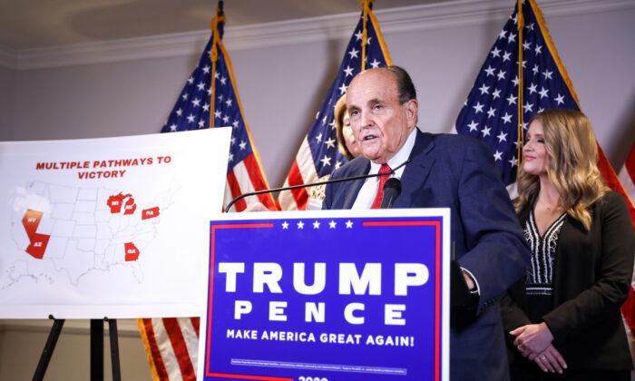 Trump Lawyers Want Rudy Giuliani to Argue in Federal Court Again: Document