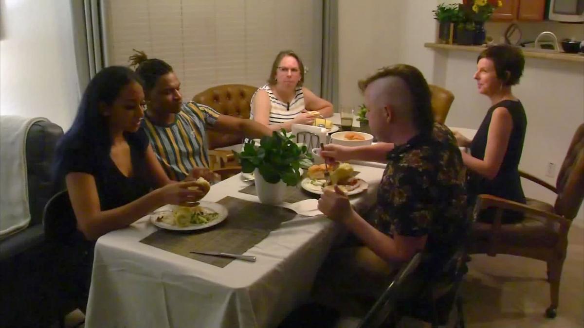 Wanda Dench and Jamal Hinton celebrated their fifth Thanksgiving together. (KPHO/KTVK)