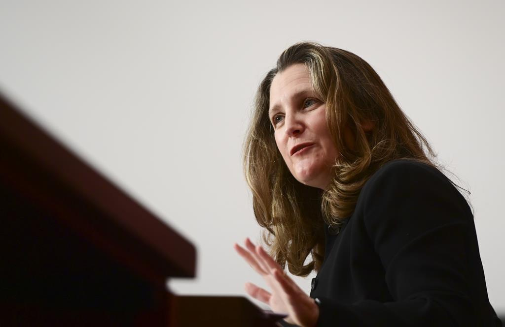 Provinces Push Freeland to Delay Bump in CPP Premiums in Economic Update