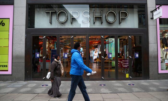 Topshop Owner Arcadia Weighing ‘Contingency Options’ as Pandemic Hits UK Retail