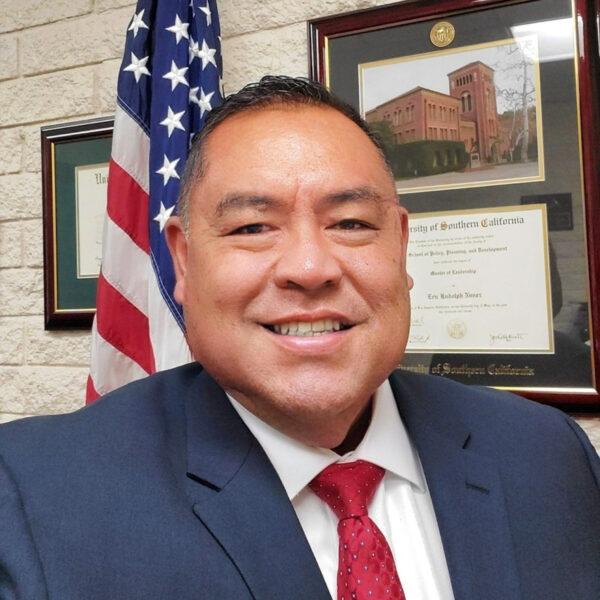 Eric Nuñez, the president of the California Police Chiefs Association (CPCA) and chief of police of Los Alamitos in Orange County, Calif. (Courtesy of Eric Nuñez)