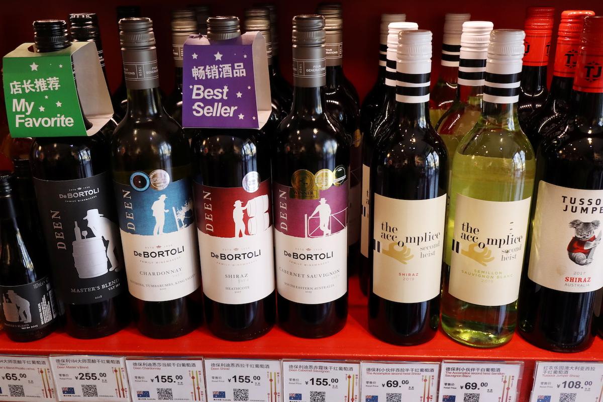 China Slaps 200 Percent Tariffs on Australian Wine Exports
