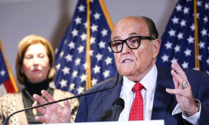 Giuliani: Georgia House Needs ‘Courage to React’ to Election Fraud