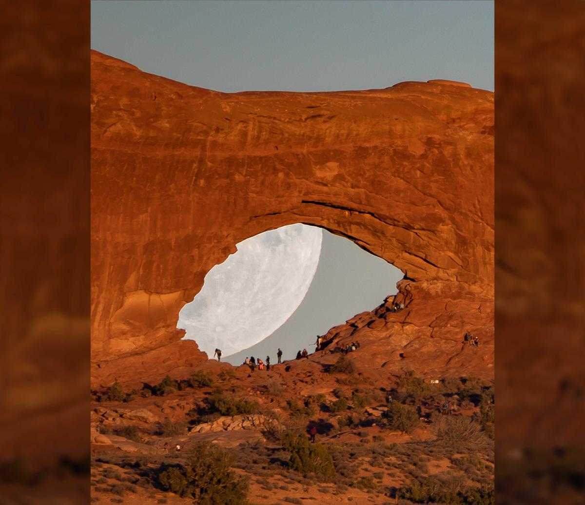 "Planning for this shot was difficult and it began several months in advance," said Zach. (Caters News)