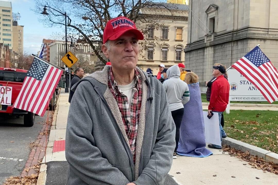 New Jersey Voter Says Trump Is the Only One Pushing Against the Left and China