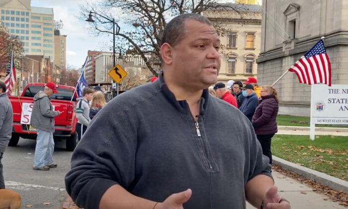 Election Fraud Protest Organizer: ‘Together We’re Strong’