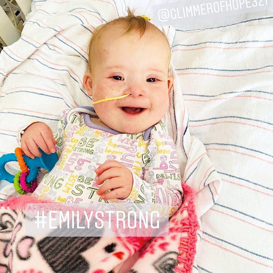 Baby Emily Hope. (Courtesy of <a href="https://www.instagram.com/glimmerofhope321/">Dana and Brent Bythewood</a>)