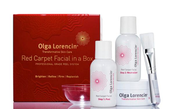 Olga Lorencin’s Red Carpet Facial in a Box. (Courtesy of Olga Lorencin)