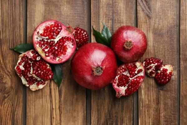 Jewel-like in appearance and sweet-tart in taste, pomegranates can brighten any winter table. (New Africa/Shutterstock)