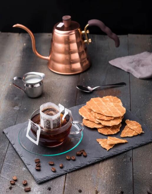 Tentera's single-serving, pour-over coffee. (Courtesy of Tentera)