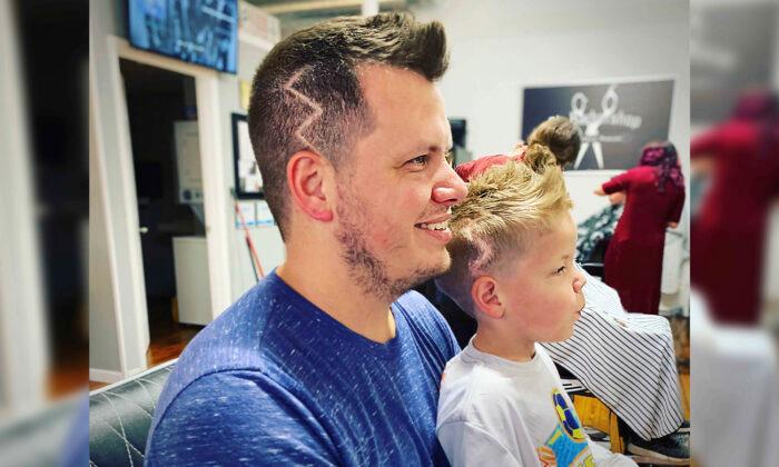 5-Year-Old Ashamed of Scars From Skull Surgery–so Dad Gets ‘Lightning Bolt’ Haircut to Match