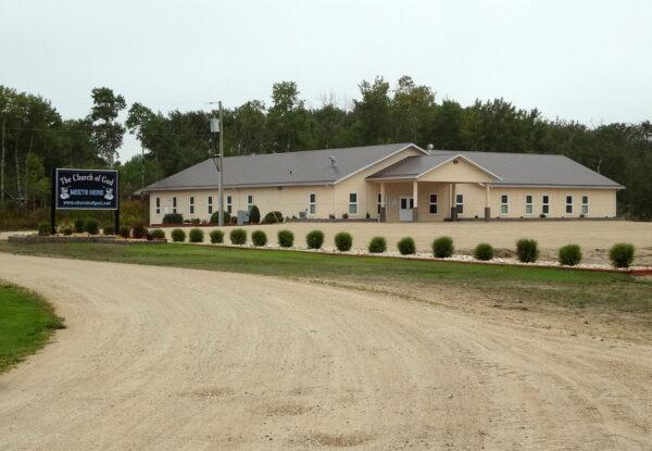 The Church of God Restoration south of Steinbach, Manitoba, in a file photo. (Handout)