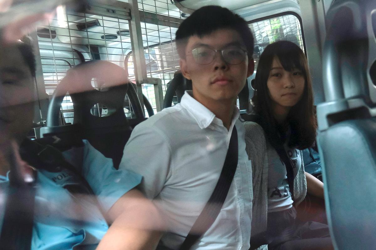 Hong Kong Activists Joshua Wong, Agnes Chow, Ivan Lam Jailed for 2019 Anti-Government Protest