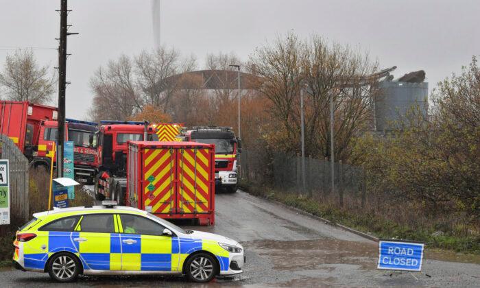 Police: 4 Die After Explosion at UK Wastewater Plant