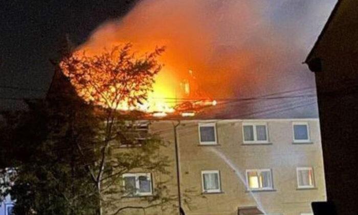 Dad Jumps From Burning Top-Floor Flat to Catch His Kids During a House Fire