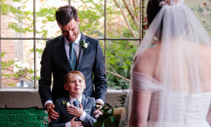 Bride Surprises Stepson With an Engraved Ring on Wedding Day: ‘He Felt Really Special’