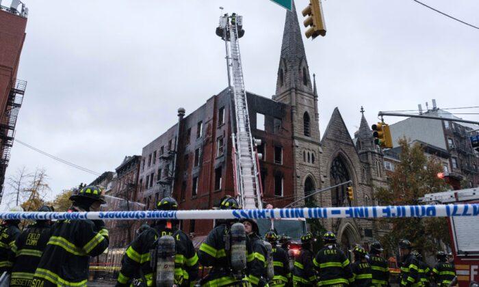 Predawn Fire Guts Old Church Housing New York’s Liberty Bell