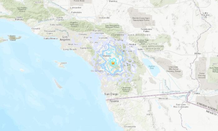 3.7 Magnitude Earthquake Near California’s Aguanga