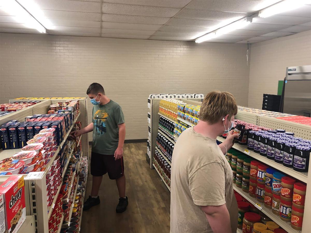 Students browse the shelves of the store. (Courtesy of Anthony Love)