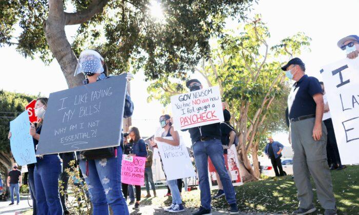 LA Supervisor’s Home Surrounded by Rally to Reopen Restaurants