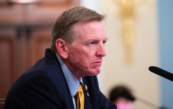 Rep. Paul Gosar, (R–Ariz.) during a hearing on Capitol Hill in Washington on July 28, 2020. (Bill Clark-Pool/Getty Images)