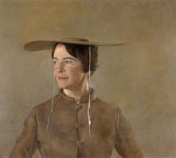  "Maga’s Daughter," 1966, by Andrew Wyeth. Tempera on panel. The Andrew and Betsy Wyeth Collection. (Copyright 2020 Andrew Wyeth/Artists Rights Society (ARS), New York)