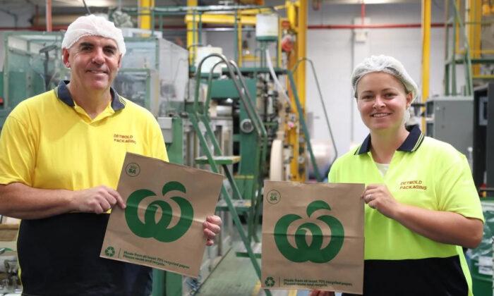 Woolworths Rolls out Australian-Made Paper Bags
