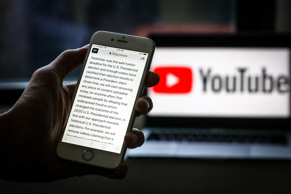 YouTube Starts Removing Election Fraud Content; Experts Say It's Unprecedented