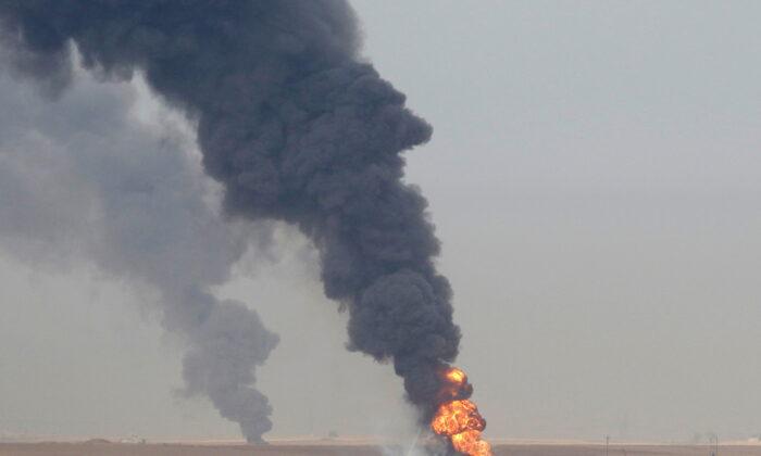 Two Small Iraqi Oil Wells Set Ablaze in ‘Terrorist Attack,’ Ministry Says