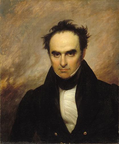 Portrait of Daniel Webster, 1834, by Francis Alexander. (Public Domain)