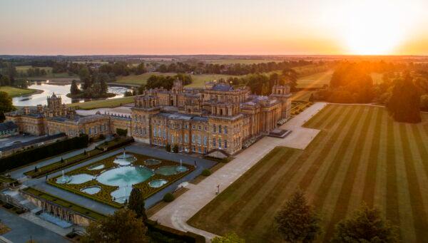 An aerial view of Blenheim Palace at Woodstock, in Oxfordshire, England. (Blenheim Palace)