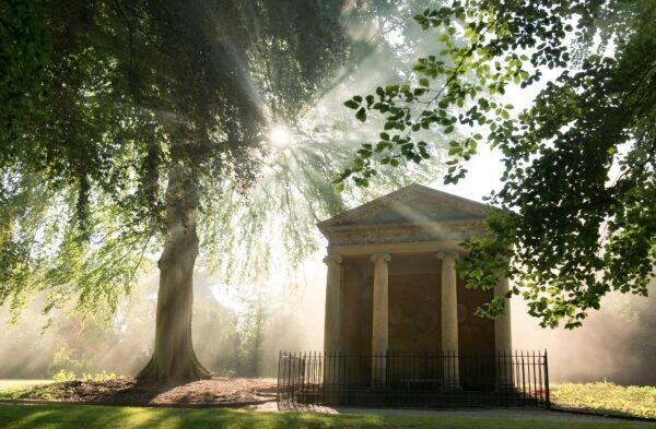 The Temple of Diana at Blenheim Palace, where Sir Winston Churchill famously proposed to his future wife, Clementine Hozier. (Blenheim Palace)