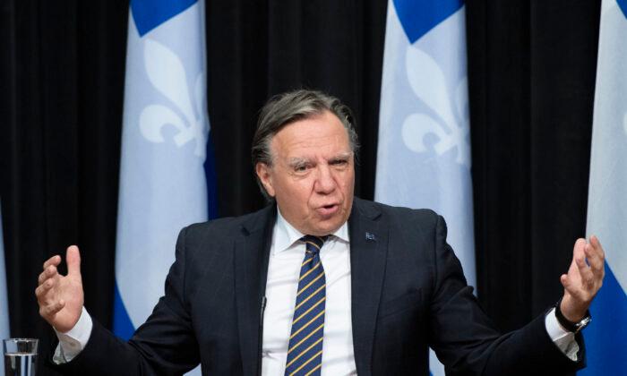Premiers ‘Very Disappointed’ PM Wouldn’t Talk Health Care Funding at Meeting: Legault