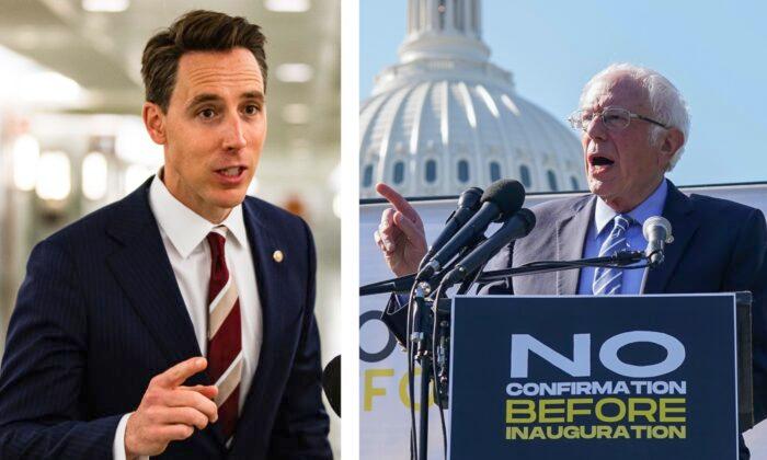 Sanders, Hawley Push for Vote on Second Round of Stimulus Checks