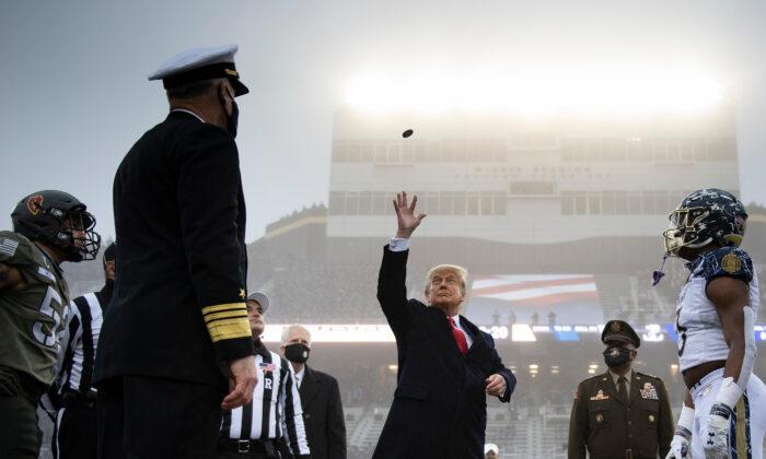 Trump Attends Army-Navy Football Game at West Point