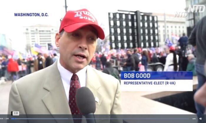 Congressman-Elect at DC Rally: ‘Election Integrity Is the Foundation of Our Republic’