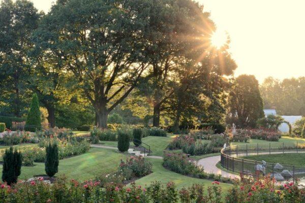 Hershey Gardens. (Courtesy of M.S. Hershey Foundation)