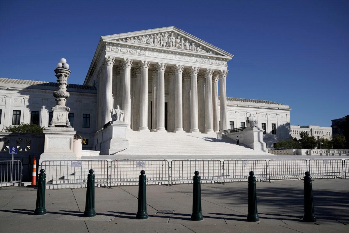 The Supreme Court in Washington, on Nov. 4, 2020. (J. Scott Applewhite/AP Photo)
