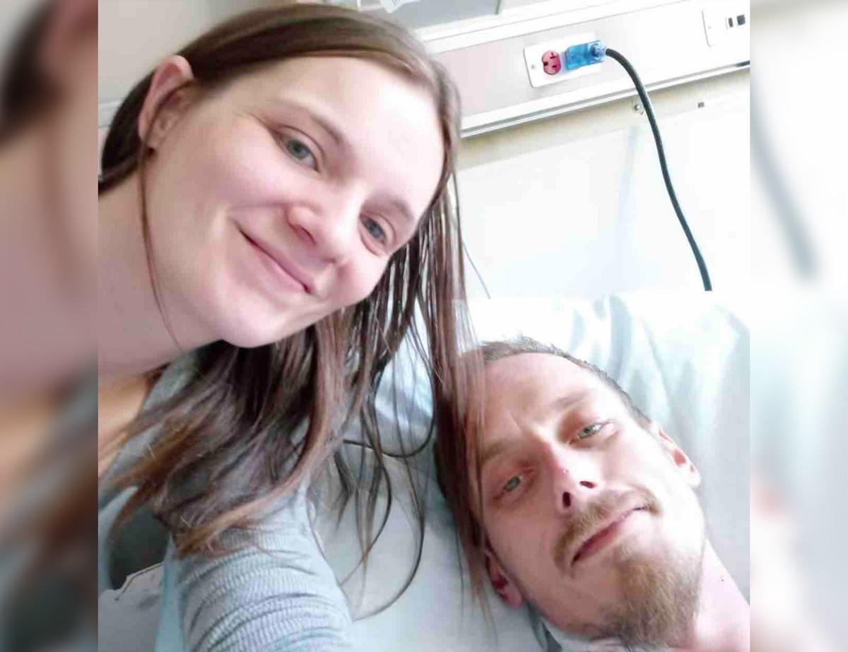 Brandon and Brandy on Dec. 11, 2020 (Courtesy of <a href="https://www.gofundme.com/f/the-slater-family-fire-fund">Lynn Pavlik</a>)